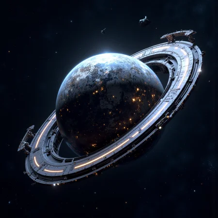 A ring space station around the planet.
<lora:FluxMythP0rtr4itStyle:1> mythp0rt,