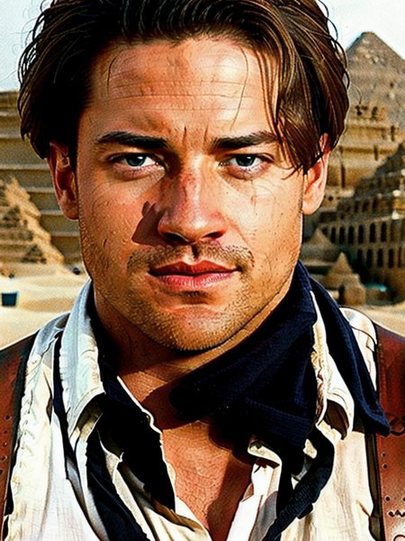Brendan Fraser in "The Mummy" (1999)