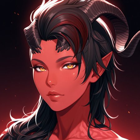 masterpiece, best quality, absurdres, highres,
<lora:ILBGKarlach:1.0>
BGKarlach, 1girl, demon horns, black hair, long hair, red skin, detailed eyes, detailed lips, luscious lips, glossy lips, looking at viewer, portrait