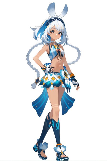 (SDXL | SD1.5) Lora-玛拉妮-Mualani-原神 Genshin Impact-MIHOYO Collection 米家全家桶系列