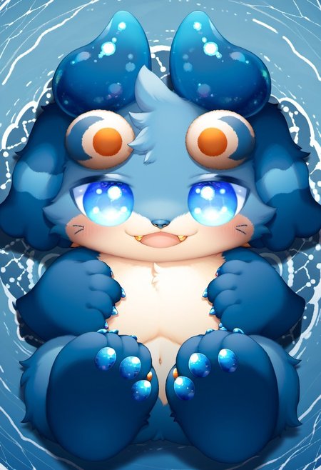 score_9, score_8_up, score_7_up, megemaru (kemogashima), hoshimiii_mi, zgq, 1boy, furry, cute, kemono, rating_questionable, quiet scene, detailed background