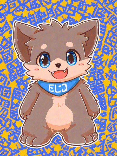 ((((sdgs4levelonerubili)))), 1boy, furry, solo, score_9 <lora:levelonerubili-clean:1>, detailed background