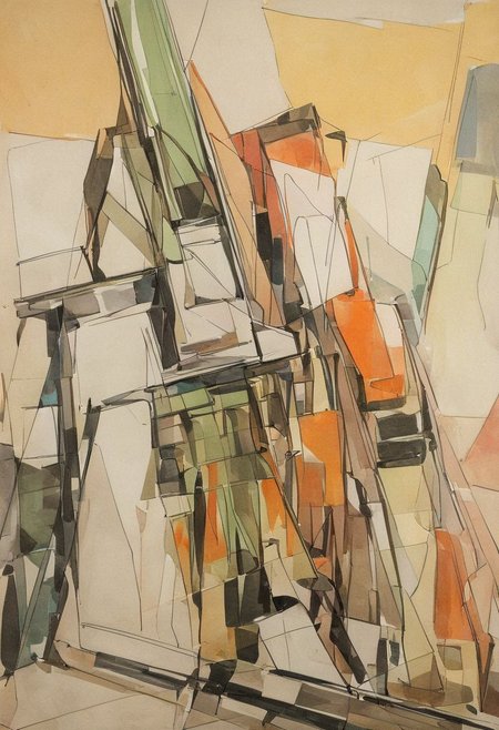 (a high_rise building, modern architecture, urban background:1.5),
(abstract painting, impressionism, watercolor, oil painting brushstrokes, oil painting texture:1.3),
(brutalist architecture, BRIGHT green AND DARK BROWN color palette, curve LINE, circle, ellipse, core), AK, abstract, deconstruction, geometry, geometric composition,paint painting,harmonious colors, black frame,rectangle, tilt, flat painting, framex, horizontal, Constructivism, Fauvism, LW, Architecture sketch