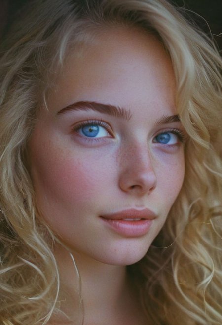 soaked_mundwasser_pee, face and cleavage closeup from above, A beautiful supermarket, 18 years old woman, Fair complexion, Rosy cheeks, Bright blue eyes, Long light blonde hair with soft curls,Gentle smile Realistic blemishes, subsurface scattering, and a hint of sweat, pale complexion, infront of the atmospheric led-adverstisment, crepuscular rays, volumetric lighting, ultra detailed, deep Blacks, very detailed, atmospheric haze, Film grain, cinematic film still, shallow depth of field, highly detailed, high budget, cinemascope, moody, epic, OverallDetail, 2000s vintage RAW photo, photorealistic, candid camera, color graded cinematic, eye catchlights, atmospheric lighting, imperfections, natural, shallow dof