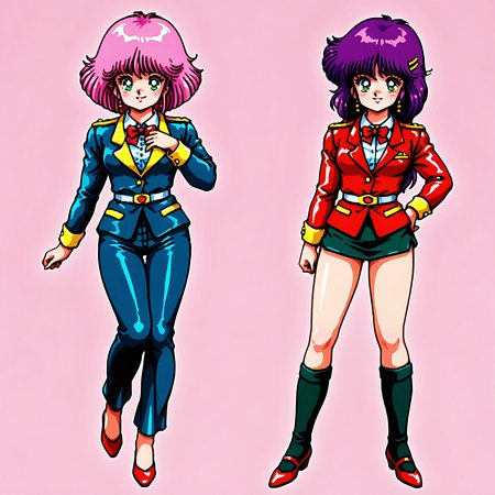 <lora:moto-girl-IL_v1:0.7>moto-girl,  1980s(style), solo, retro artstyle, BREAK
smile,
full body, standing,
beatuiful face, best quality,
no background,