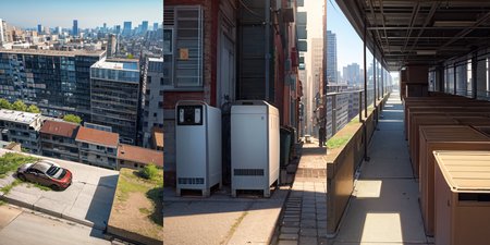 highly insanely detailed, masterpiece, top quality, best quality, highres, 4k, 8k, RAW photo, (very aesthetic, beautiful and aesthetic), bebop cityscape, buildings, radiator, ait conditioning, cardboard box, trash, street, car, <lora:bebopv01:0>, 
__lazy-wildcards/dataset/background-color__âââ