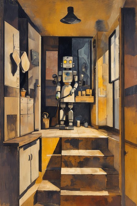 style of Georges Braque 215