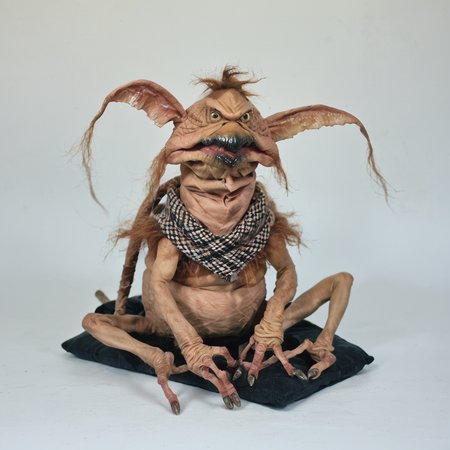 score_9, score_8_up, score_7_up, source_photo,  source_anime <lora:salacious_b_crumb:1> salaciousbcrumb, creature,   wearing long woolen stripped scarf