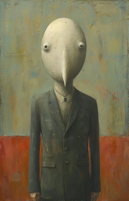 masterpiece,best quality,<lora:tbh161-sdxl:0.9>,illustration,style of Shaun Tan, portrait of noble man