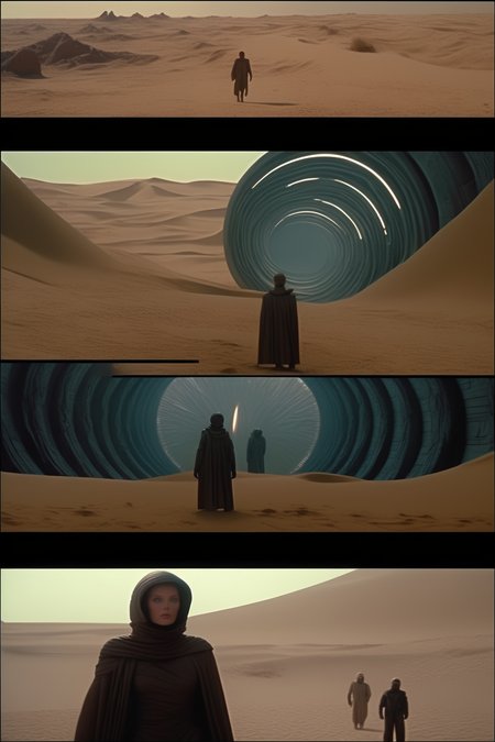 <lora:Director Ridley Scott style:1>Director Ridley Scott style -  dark and gritty version of dune, ultra textured skin, hyper-realistic sci-fi, captivating slow motion action, space craft, 60's aesthetic, transfixing scenes, pastel colours, occult, wide angle, 14mm lens, f 6, telephoto shot, intricate and clear facial expressions, photorealistic, ultra photoreal, ultra detailed, intricate details, mist, global illumination, uplight, ultra realistic, very detailed, high resolution, fine art, award winning photograph