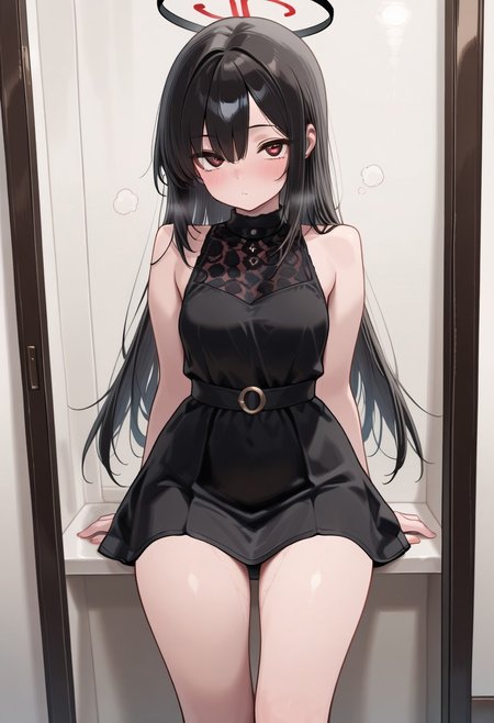 masterpiece, best quality, amazing quality, very aesthetic, absurdres, little black dress