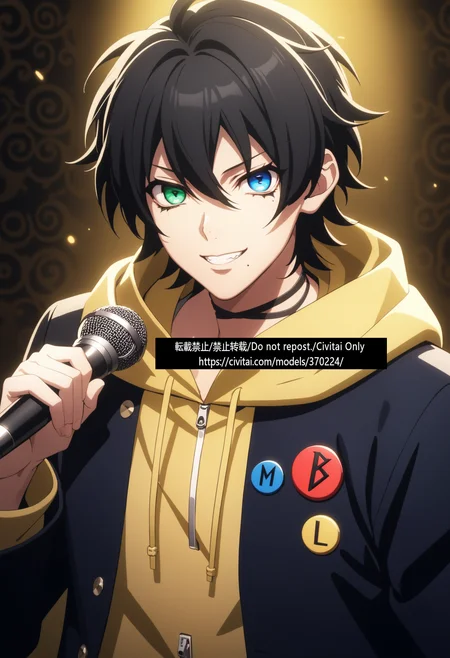 ヒプノシスマイク:山田三郎/通常衣装 HYPNOSISMIC:Saburo Yamada 転載禁止/禁止转载/Do not repost/Civitai Only