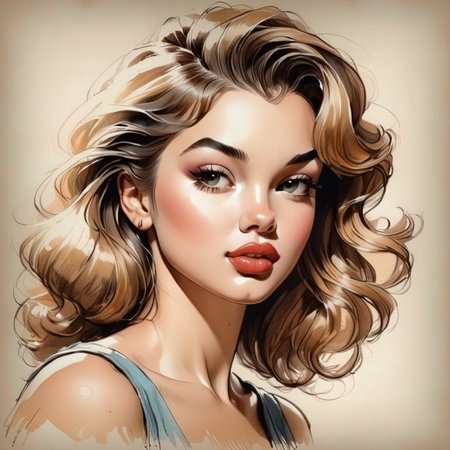vintagemuse sketch of a beautiful girl, closeup portrait<lora:vintagemuse:1>
