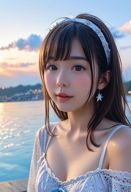 1Girl,(beautiful face:1.1), blushing | (orgasm), looking at viewer,cozy anime,starry,strry light,night,colorful,cloud,star \(sky\),
,Ultra-realistic, masterpiece, Ultra Sharp,(best quality:1.2),photorealistic,ultra-realistic photo,highly detailed,film grain,Fujifilm XT3,
