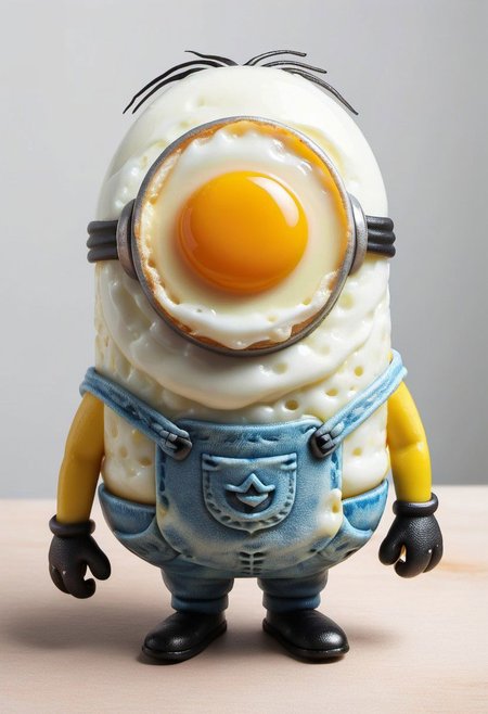 masterpiece, best quality, 4K, 8K, ultra detailed,
ral-friedegg, Minions, minion,