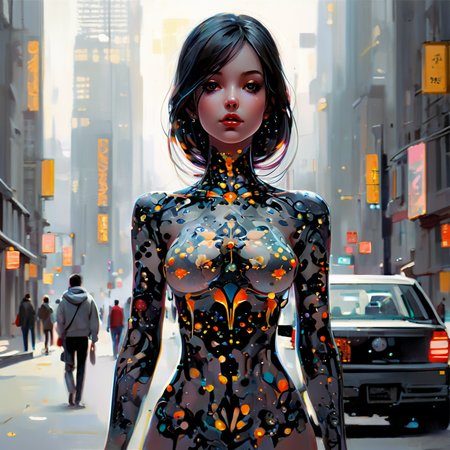 Amazing, colorful, beautiful, intricate, luminous, realistic