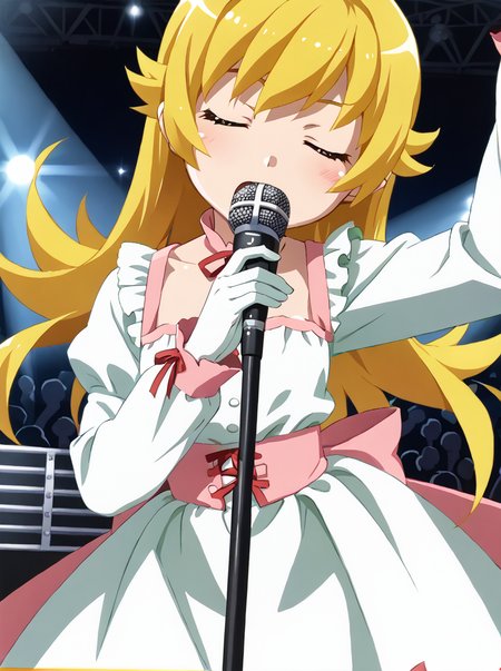 detailed background, shiny skin, posing, rating safe,
<lora:watanabe.pony:1>,
watanabe,  shinobu,
wide hips,
idol costume,
dress, long sleeves, gloves, frill, lace, 
pov,
stage, microphone stand, singing, closed eyes, hand on chest, stretching arm,