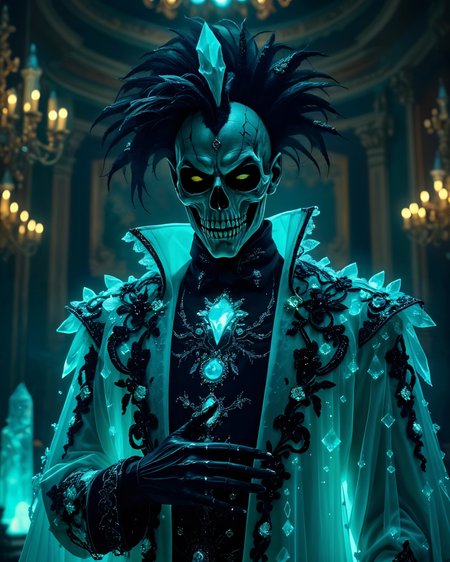 The Elegant Terrors Clothing Set: Deity of Grim Elegance