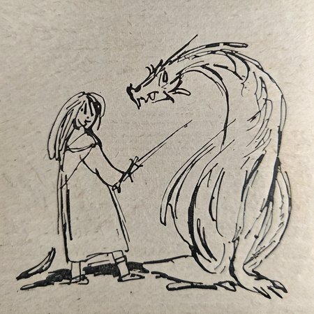 drawix15 girl and dragon<lora:drawix15:1>