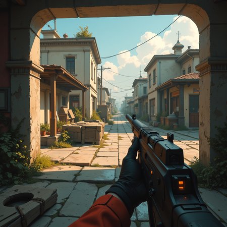 First person shooter screengrab