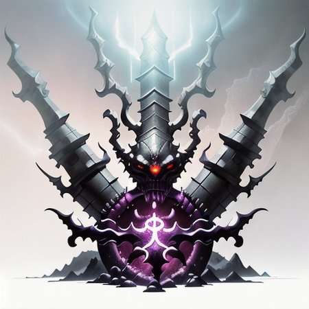 MagicItem_v1 <lora:MagicItem_v1:1> white background, 
Masterpiece, professional quality, (mystical armor:1.3) on a (white background:1.2), intricate designs, glowing runes, ethereal light, (cursed:1.5) aura, detailed textures, magical energy, fantasy art, by (Frank Frazetta:1.1), high detail, dramatic lighting, enchanting atmosphere.
masterpiece, professional quality