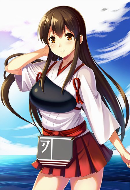 akagi \(kancolle\) <lora:akagi_xl:0.7>