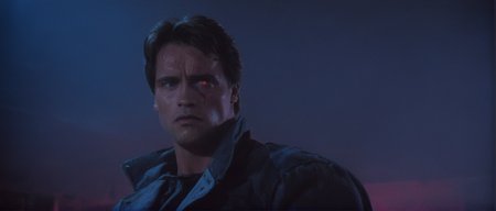 cinematic film still of  <lora:Terminator style:0.8>
In the 1980's Terminator a man with blood on his face and 1bloody red eye,solo,blue eyes,black hair,red eyes,1boy,male focus,blood,glowing,heterochromia,science fiction,dark,glowing eye , horror themed, dark themed, low key light, dramatic light, dramatic shadow light, contrast, cinematic color, cinematic look, filmic, realistic, realism, perfection, perfect, Kodak, Kodak film, movie still, Terminator style, The Terminator 1984 Film style, shallow depth of field, vignette, highly detailed, high budget, bokeh, cinemascope, moody, epic, gorgeous, film grain, grainy