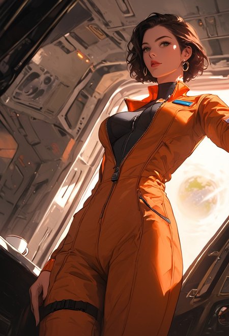 masterpiece,best quality, highly detailed, score_9, score_8_up, score_7_up, score_6_up, source_cartoon,
 BREAK
1milf, space trucker, (zero-g breasts), jumpsuit (unzipped)
BREAK
floating in cockpit, from below, alien porn holograms, asteroid collision warning, coffee globules
 BREAK
dynamic light, warm_light, vibrant colors warm_colors, soft focus, high contrast, textured surfaces, depth of field, golden hour lighting, dramatic shadows, rich details, nature-inspired color palette, playful composition.
,dynamic angle,dynamic light,background,