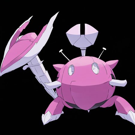 <lora:pokemon_pony_xl:1>, watercolor creature art like pokemon, Type: Ghost, Type: Steel, Egg Group: Field, is a pokemon creature that It has a Pink lattice on its underbelly that acts as a sensory organ detecting vibrations and changes in the Steel environment,It has a collar of Magenta fur that stands on end to make the creature appear larger and more menacing to adversaries,The monster's sneeze releases a burst of Black sparks a surprising and accidental defensive mechanism,The animal's singing causes the air to vibrate with White harmonies that heal the wounded and soothe the weary,The animal's laughter creates ripples in the Ice fabric of reality altering the environment in subtle ways score_9, score_8_up, score_7_up, score_6_up, score_5_up, score_4_up.  Simple black background, (Masterpiece:1.3) (best quality:1.2) (high quality:1.1)