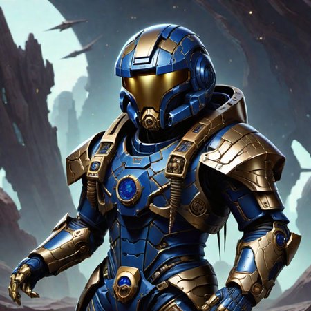 hyper detailed masterpiece, dynamic, awesome quality,DonMFr4ck7ur3dUnd3rw0rldXL male space marine,  golden age plump, polynesian, honey eyes,  crooked nose,  defined jaw,  curved forehead,  elegant neckline, chin, brown quiff hair, anticipation, engaging in an expressive and dynamic dance form from the future.,  wearing  cyber-silk dress pants,  solar-powered polo, electromagnetic work boots, graphene beanie hat, virtual reality helmet ,,, displaying bionic limbs or other augmentations., alien bioluminescence, alien planet exploration, alien civilizations and architecture, holo-screens, post apocalyptic wasteland, vast deserts and barren wastelands as far as the eye can see  <lora:DonMFr4ck7ur3dUnd3rw0rldXL-000006:1>