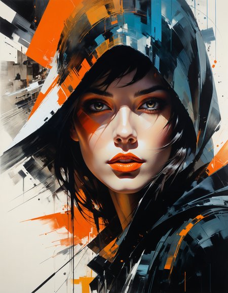 by Ed Mell and Russ Mills,  (luminar , vivacious , masterful:1.4), poster art, bold lines, hyper detailed, expressive,  award winning,  (scenery:1.4), (intricate details, masterpiece, best quality:1.4),
ring light , looking at viewer, dynamic pose, wide angle view,
<lora:add-detail-xl:1> <lora:xl_more_art-full_v1:0.5> <lora:looking_at_viewer:2>