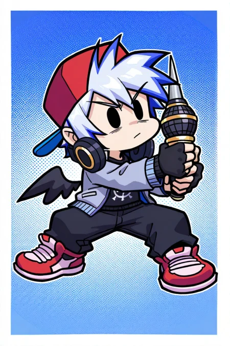Kenji Tensei/Boyfriend (Friday Night Funkin/FNF Holofunk)