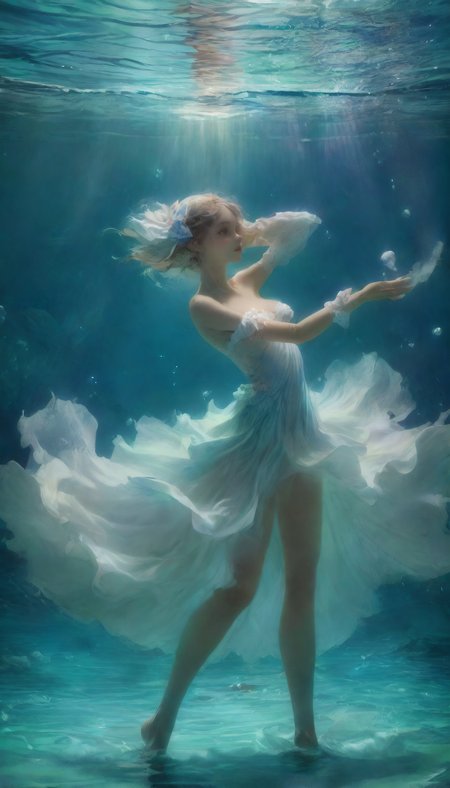<lora:add-detail-xl:1>,<lora:lcm-lora-sdxl:1>,(nymph dancing in the tides),water,ocean,waves,mystical,serene,blue,aquatic,ethereal,fantasy,underwater,bubbles,