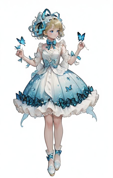 score_9, score_8_up, score_7_up, score_6_up, score_5_up, score_4_up,
 <lora:OverDesignedGirls:.7>
1girl, bug, butterfly, frills, full body, ribbon, shoes, simple background, solo, white background