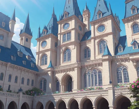 Anime Fantasy Architecture (Buildings) (Illustrious) (AD)