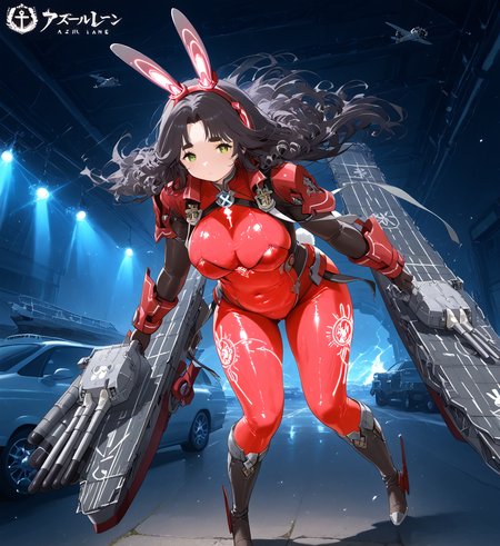 IllusP0s, PonyScores7, source_anime, ah1, IllustriousQual, interesting, exciting, spectacular, wonderful, <lora:natsumi_style:0.5>, <lora:by_usakun-pony:0.4>, by usakun, <lora:Akina_Bbw_Style_-_PonyXL:0.2>, AkinBw,
BREAK (face to tiptoe),
BREAK 1girl, mature female, (round face:1.2), (thick eyebrows), (curvy), round-chin, caucasian, (plump face), <lora:Round_face:0.2>, <lora:ETO_OC_Illustrius:0.5>, eto_oc, skindentation, (plump), thick thighs, wide hips, busty, voluptuous, lips, <lora:venus body PonyXL:0.3>, <lora:shinyskin2:0.2>, glistening skin,
BREAK  (curly hair), long hair, (black hair:1.4), (parted hair), messy hair, kinky curls, <lora:hairdetailpxl:0.2>, hairdetailpxl,
BREAK (half green and brown eyes), (colorful eyes), (multicolored eyes), (downturned eyes:1.4), <lora:expressive eyes:0.2>, expressive eyes, <lora:eyedetailpxl:0.2>, eyedetailpxl, <lora:Eyes_High_Definition:0.2>, EyesHD,
BREAK ((/:/>=)), <lora:Expressive_H:0.2>, Expressiveh, <lora:Emotional_Anime_Expressions_PonyXL_Concept:0.2>, emotional, <lora:Best_Facial_Expression_LoRA_PONY:0.2>, looking at viewer, <lora:Detailed expressive EXEV style -XL Pony V1.0:0.2>, FaceDetail,
BREAK ((her eyes narrowed as she stepped forward, the flickering torchlight casting long shadows that danced with the fury in her heart, her voice a low growl as she challenged the leader of the mob, the tension crackling like a live wire)),
BREAK (<lora:AL_Style_Normal_Ship:0.6>, (((ALstyl3, azur lane, retrofit,retrofit (azur lane), Celestial Aurora Borealis rigging, mechanic wings, glowing neon circuits,  metallic structure, turret, gacha style, huge cannon, neon headphones, rabbit ears, mechanic tail, boots, light armor, vivid crimson bodysuit, glowing bodysuit, skin tight, machinery, flight deck, floating hair, holding weapon, ship turret, torpedo tubes)))),
BREAK (((garage Workshop, spacious area with tool benches, car lifts, various automotive tools, concrete floors, parts shelves, work lights hanging from the ceiling))),
BREAK <lora:xl_more_art-full_v1:0.2>, <lora:aesthetic_anime_v1s:0.2>, <lora:EpicF4nta5yXL:0.2>, <lora:detailxl:0.2>, detailxl, <lora:Fant5yP0ny:0.2>, best quality, amazing quality, best aesthetic, absurdres, illustration, Volumetric_Lighting, ultra-detailed, very aesthetic, intricate details, 8k, masterpiece, best_quality
BREAK Stable_Yogis_PDXL_Positives, AS-Adult, <lora:Complicated fantasy portrait - XL Pony V2.0:0.2>, bad-hands-5, <lora:HDA_Detailer:0.3>,