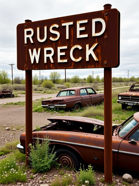 Rusted Wreck - CE - SDXL & Flux