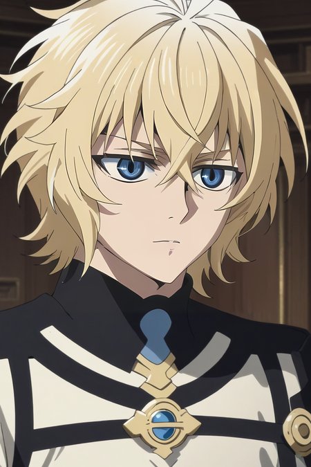 score_9, score_8_up, score_7_up, source_anime, , anime screencap, , official style, , upper body, , 1boy, solo, male focus, <lora:mikaela_hyakuya_pony:0.94>, mikaela_hyakuya, blonde hair, blue eyes, short hair, hair between eyes, bangs, ahoge, , fantasy, , <lora:sdxl_lightning_8step_lora:1>