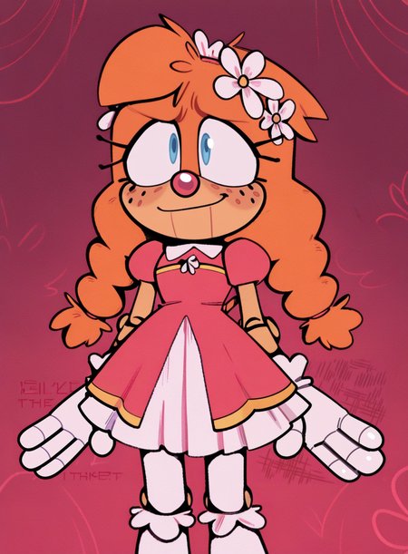 1girl, solo, furry,
<lora:Belle:0.9> belle the tinkerer, white gloves, fairy tale outfit, velvet dress, puffed sleeves, white pantyhose, floral headpiece,
standing, hair cascading, enticing glance, relaxed smile, flirtatious stance,  <lora:headache:1> hedach, extremely detailed, highres, masterpiece, best quality