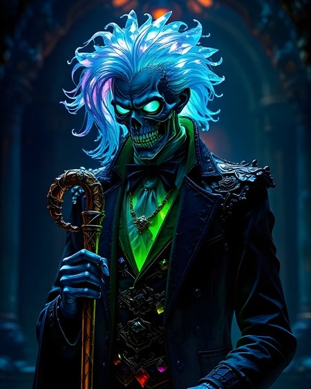 The Elegant Terrors: The Green Fire that Guides the Dead