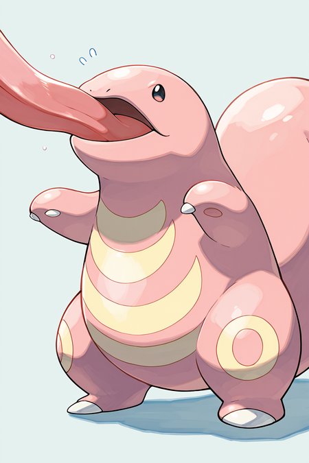 masterpiece, best quality,   Lickitung, no humans, pokemon (creature),  <lora:LickitungPokedexIXL:1.0>,