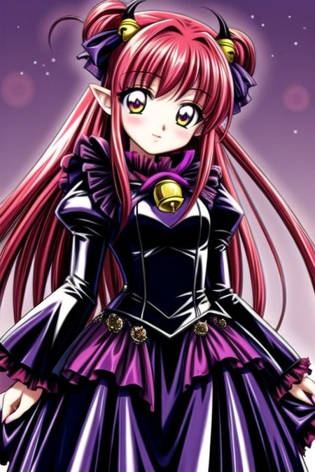Bad_End_Precure, DarkPrecure, evil corrupted princess wearing dark pastel (ruffled:1) (gleaming latex:1) gown with (long latex vampire cloak:1.1) and (long frilly bell sleeves), soft lighting, ruffles,
(vmpr:1.1),
<lora:more_details:1>,