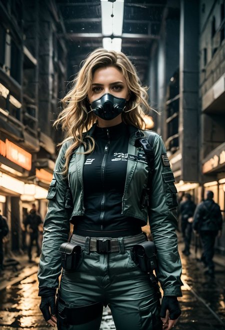 (a Heavily armed special forces soldiers searching with guns, bust shot:1.5), (Breast button open, PUSH_UP BRA:1.4),
perfect blonde hair, 
(modern photo, Special Forces Uniform, Helmet Night Vision Goggles:1.1), 
24mm, (analog, cinematic, film grain, hazy atmosphere:1.3), ((plain dark gray and tiffany background, Abandoned Hospital:1.2)), detailed eyes, (seductive), (epicPhoto), (looking at viewer), (cinematic shot:1.3),
ac_neg1, great lighting, extremely detailed, zoya,