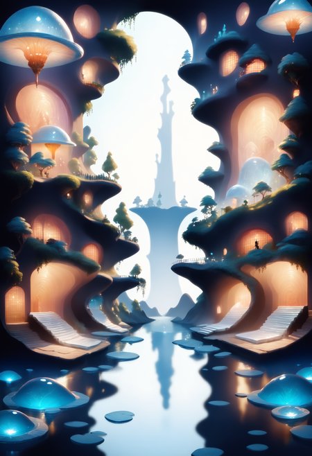 DonM71m37r4v3lXL, score_9, score_8_up, score_7_up, score_6_up, utopian city, tide cycle,tidepool , time travel , rating_safe,  <lora:DonM71m37r4v3lXL-pony:1>