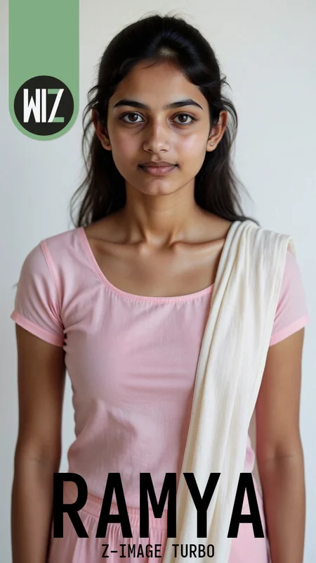Indian Student Ramya | Indian Woman | Z Image Turbo