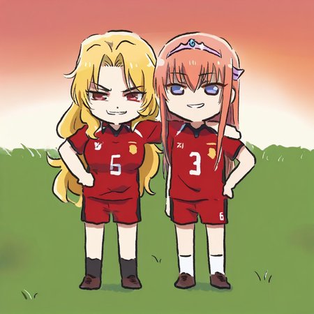 【2-in-1】Maya Cordelia&Alicia Viewstream / マヤ・コーデリア&アリシア・ビューストレーム / 玛雅·科德利亚&阿莉西亚·维斯特里姆 (Prison Battleship 2) [Illustrious+Animagine]