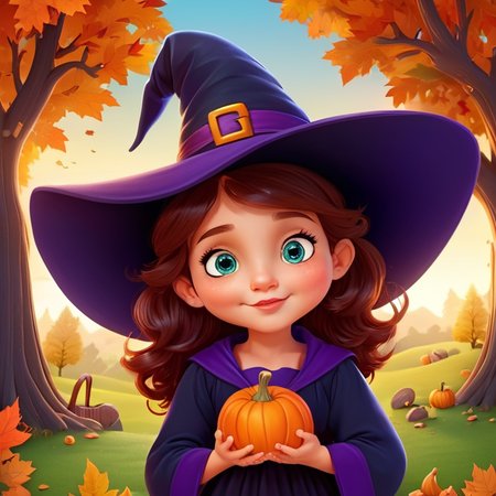 cartoon style,a cute little child witch, <lora:3d_render_style_xl:1>,<lora:more_details:1>,