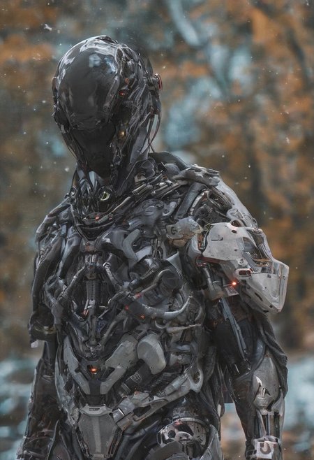 Alien-themed cloaked jedi, hood up, on an alien world, high contrast, bold colors, <lora:CyborgMechExosuit_v1.5:0.8>, . Extraterrestrial, cosmic, otherworldly, mysterious, sci-fi, highly detailed