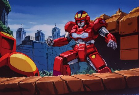 score_9, score_8_up, score_7_up, zPDXL, masterpiece, anime, <lora:sn0wStyle:1> <lora:HKHorrorXL:1> danzaiver, robot, solo, mecha,<lora:Danzaiver_Evil_Zone:1>city, outdoor, Transformers, animation Transforms into a Futuristic Space Fighter  craft, <lora:Transformers 86 FT:1>