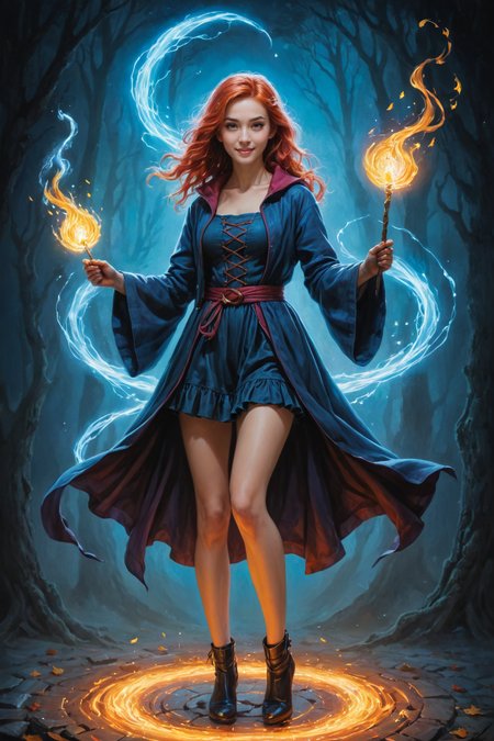 by (((Cynthia Sheppard) and Joe Madureira) and Natalia Rak) and Miho Hirano,   casting a spell  , full body length, cinematic , digital oil pastel on canvas <lora:oil_pastel:1.00> of a cinematic photo <lora:juggernaut_cinematic:1.00>,   <lora:more_art:0.30> <lora:RMSDXL_Enhance:0.50> <lora:RMSDXL_Creative:0.50> <lora:RMSDXL_Photo:0.50> <lora:RMSDXL_Darkness_Cinema:0.50> <lora:clothing_slider:4.00> <lora:great_lighting:1.50> <lora:aesthetic:1.50> <lora:dpo:0.25> <lora:perfect_hands:0.50>